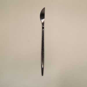 Modern black stainless steel knife