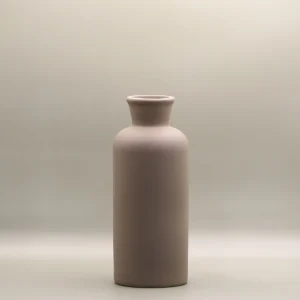 Medium brown decorative piece/vase - 19cm