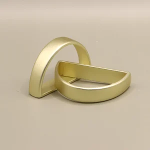 Gold metal napkin holder