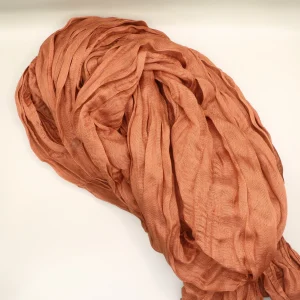 Burnt orange table runner - 3m