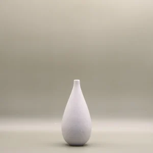 Small rustic ceramic flower vase - 13cm